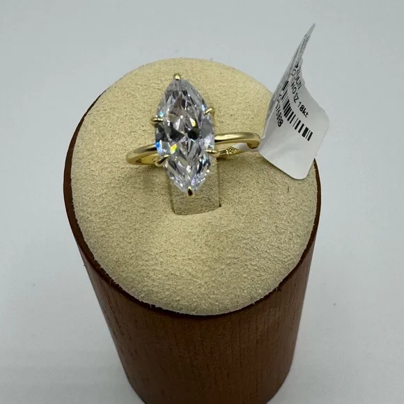 2ct Marquis Cut Ring - Picture 10 of 14